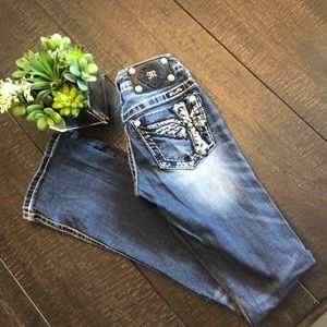 MISS ME BOOT CUT JEANS